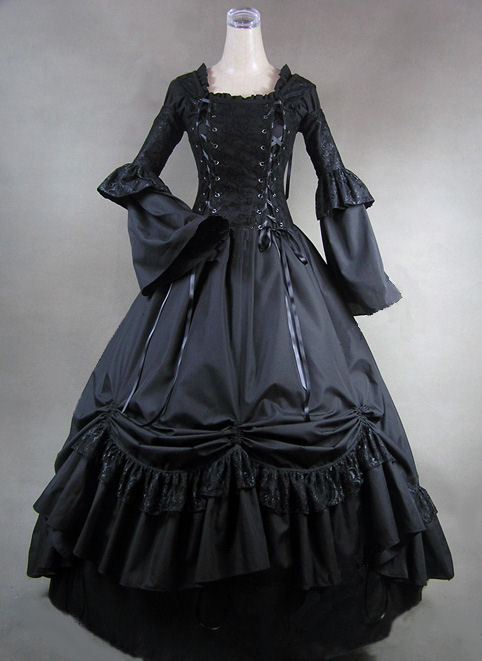 Ladies Victorian Day Costume Size 20 - 22 Image
